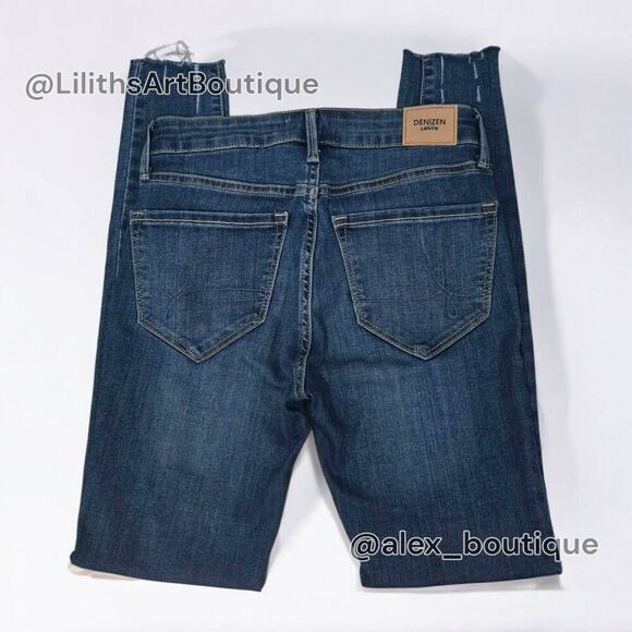 Denizen from Levi's Mid Rise Jeggings(A011)-Size 1M (25x30) for Women - Picture 3 of 10